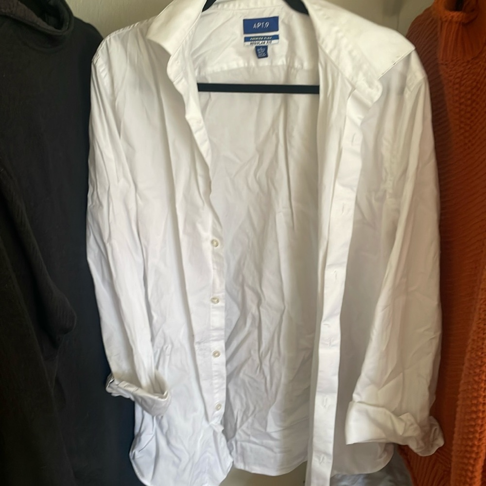 men button up